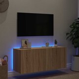  Zidni TV ormarić s LED svjetlima boja hrasta 100 x 35 x 41 cm | Eponuda.ba