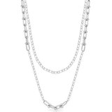  Ženska freelook srebrna ogrlica od hirurškog Čelika ( frj.3.6007.1 ) Cene