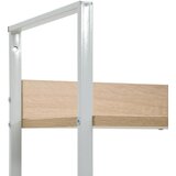 Police za knjige s 3 razine boja hrasta 60x27,6x90,5 cm drvene | shoptok.hr