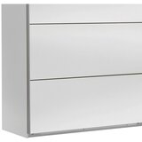 MID.YOU Omara Z Drsnimi Vrati Ernie, Bela, Z Ogledalom | Shoptok.si