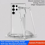INORCO IMAK Za Samsung Galaxy S23 Ultra telefonski ovitek prozorna štirikotna zračna blazina TPU torbica za telefon, (22036008) | Shoptok.si