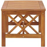  Stolić za kavu 102 x 50 x 43 cm od masivnog bagremovog drva | shoptok.hr