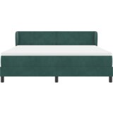  Box Spring Postelja z Blazino Temno Zelena 180x200 cm Žamet, (22051925) | Shoptok.si
