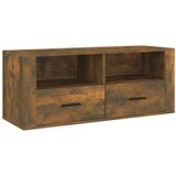 TV ormarić boja dimljenog hrasta 100x35x40 cm konstruirano drvo | shoptok.hr