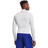 Under Armour compression t-shirt hg armour comp mock ls white | ePonuda.com