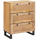  Kreveta 2 pcs Smeđa 60 x 33 x 75 cm Čvrsto drvo manga | shoptok.hr