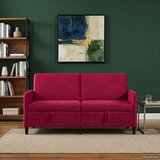 SOFA s pohranom Vinska crvena 172 x 78 x 87 cm Poliester | Shoptok.si