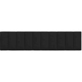 vidaXL Vzglavna stranica črna 200 cm blago | Shoptok.si