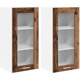 Viseći ormarić s pohranom 2 pcs Staro drvo 40 x 31 x 80 cm | shoptok.hr