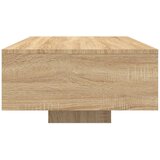  Stolić za kavu s LED svjetlima boja hrasta sonome 85x55x31 cm | shoptok.hr