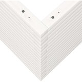  Vrtna sadilica bijela 80x80x68 5 cm od masivne borovine | shoptok.hr