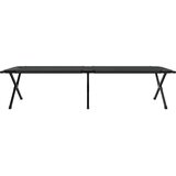  Sklopivi kamperski krevet Crna 210 x 80 x 46 cm Oxford tkanina | shoptok.hr