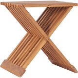 vidaXL Sklopivi stolac 40 x 32 x 45 cm od masivne tikovine cijene