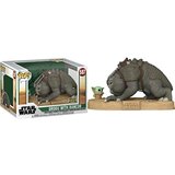 Funko Star Wars: Knjiga Boba Fett Super velikosti Jumbo Pop! Vinil figurica Grogu z rancorjem 25 cm, (20838543) Cene