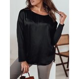 DStreet Bluzka damska oversize SILKINEA z wisiorkiem czarna | Shoptok.si