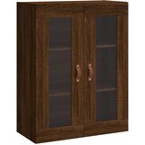 Maison Chic Stenska omarica - Zidna omarica rjav hrast 69,5x34x90 cm iu858, (22062796) | Shoptok.si