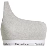 Calvin Klein Jeans Z oporo UNLINED BRALETTE (ONE SHOULDER) 000QF7007E Siva