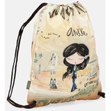 Anekke Ruksak vrećasti SS24 PEACE & LOVE 33x45x7cm 38484-003 P12 NETTO | shoptok.hr