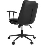 MID.YOU Pisarniški Stol Smallo, Črna | Shoptok.si