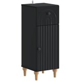  Set kupaonskih ormara od 4 dijela ALKMAAR Crna | shoptok.hr