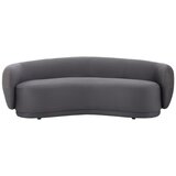 Bessagi Home velika Zofa Damaris, Temno Siva, Žamet | Shoptok.si