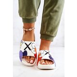 Boto Printed Rubber Slippers White Monsters | ePonuda.com