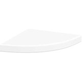  Plutajuće kutne police 4 kom bijele 35 x 35 x 3,8 cm MDF | shoptok.hr