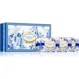 Portus Cale Gold & Blue trdo milo darilni set 3x150 g