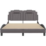  Okvir za krevet Viana bez madraca sivi 120x200 cm od umjetne kože | Eponuda.com