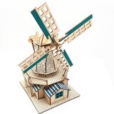  3d drvena slagalica - Holandska vetrenjača | ePonuda.com
