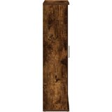 vidaXL Kopalniška omarica z držalom za zvitke dim. hrast 39x22x90 cm | Shoptok.si