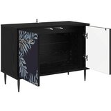  ormar DOKKUM 69 x 33 x 50,5 cm Crni hrast Konstruirano drvo | shoptok.hr