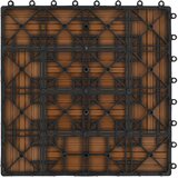  Pločice za decking 22 pcs Tikovina 30 x 30 cm | Eponuda.com
