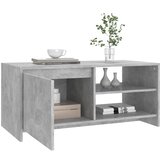 Stolić za kavu boja betona 102 x 50 x 45 cm konstruirano drvo | shoptok.hr