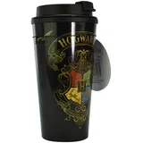 HARRY POTTER SCREW TOP THERMAL FLASK - COLOURFUL CREST
