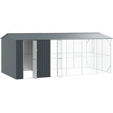  Kavez za ptice Antracit 645 x 310 x 247 cm Cinkani čelik | shoptok.hr