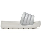 Puma ženske papuče karmen slide puffy wns aqua metallics, bele | ePonuda.com