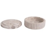 PT LIVING Svjetlo smeđa dekorativna kamena kutija za pohranu ø 15x6 cm Marble – | shoptok.hr