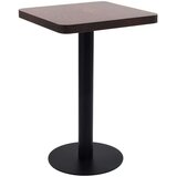 vidaXL Bistro stol tamnosmeđi 50 x 50 cm MDF Cijene