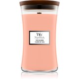 WoodWick Yuzu Blooms mirisna svijeća s drvenim fitiljem 609 g | shoptok.hr