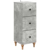  Predalna omara Betonsko siva 33 x 34,5 x 90 cm Inženirski les, (5000232484) | Shoptok.si