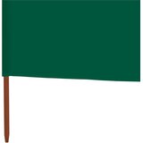  Vjetrobran sa 6 panela od tkanine 800 x 120 cm zeleni | shoptok.hr