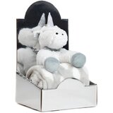 Bbo set plišana igračka + ćebence Grey Unicorn Cene