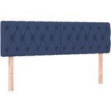 Maison Chic Posteljno vzglavje - Vzglavna omarica 2 kosa modro 72x7x78/88 cm blago, (22078195) | Shoptok.si