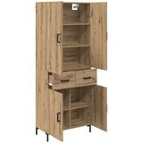  Highboard Umjetnički hrast 69,5 x 34 x 180 cm Konstruirano drvo Slike