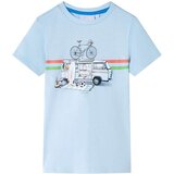 Dječja majica svjetloplava 128 | shoptok.hr
