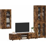  Set TV komoda FLORIN 3 pcs Dimljeni hrast Konstruirano drvo | shoptok.hr