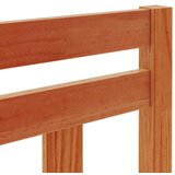 vidaXL Vzglavje voščeno rjava 100 cm trdna borovina | Shoptok.si