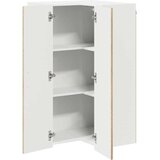 vidaXL Stenska kuhinjska omarica z vrati Sonoma hrast 57 x 57 x 100 cm | Shoptok.si