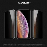 X-ONE Full Cover Extra Strong Privacy kaljeno staklo - za iPhone 15 Pro (puno ljepilo) crno | shoptok.hr